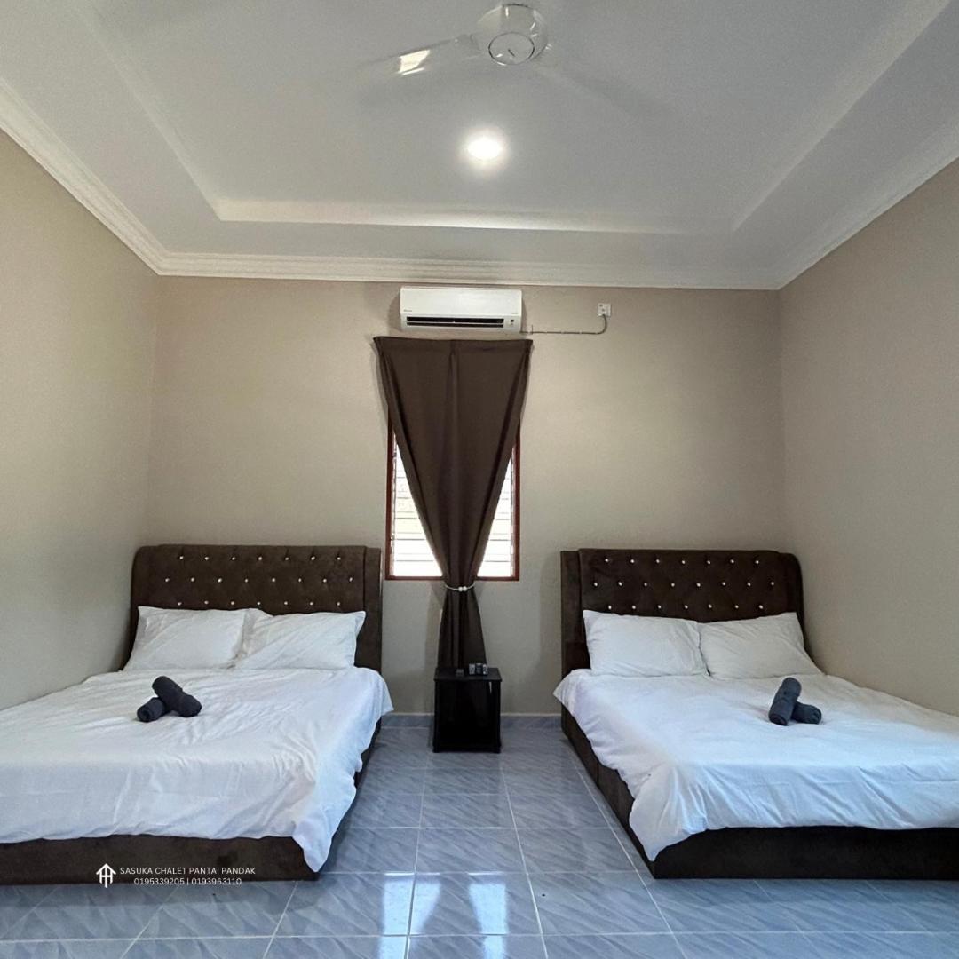 Sasuka Chalet Pantai Pandak Kuala Terengganu Eksteriør billede