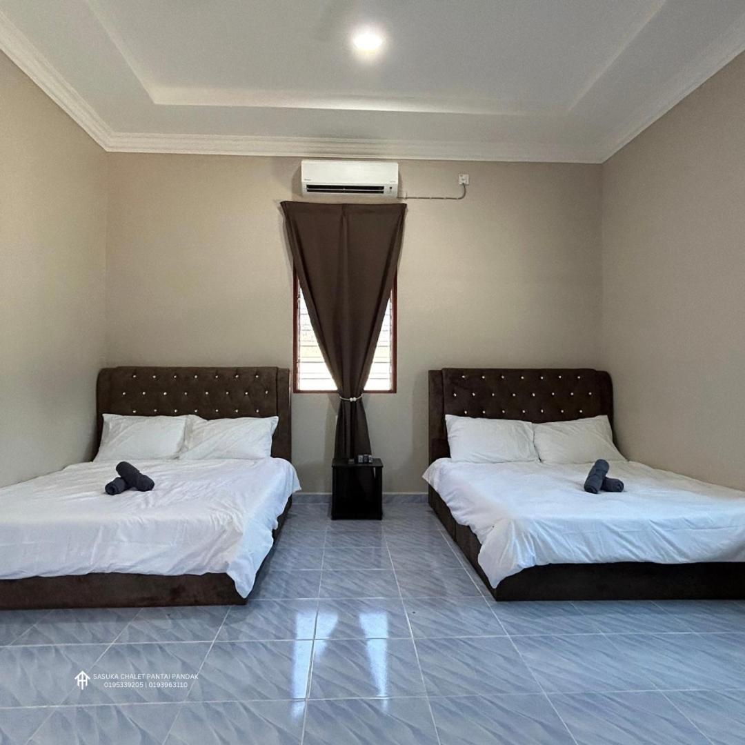 Sasuka Chalet Pantai Pandak Kuala Terengganu Eksteriør billede