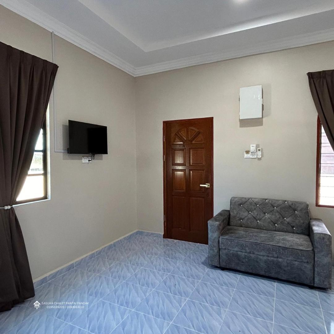 Sasuka Chalet Pantai Pandak Kuala Terengganu Eksteriør billede