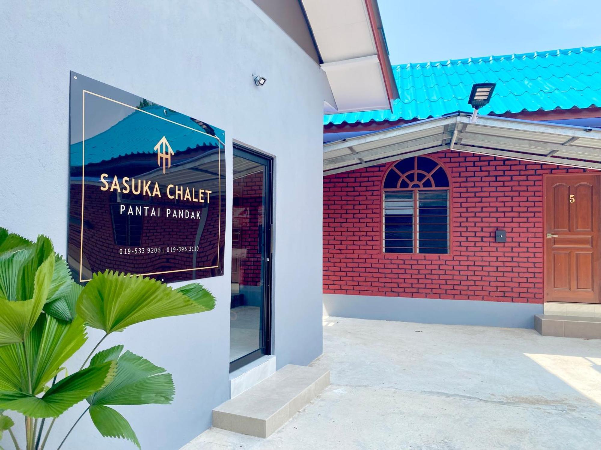 Sasuka Chalet Pantai Pandak Kuala Terengganu Eksteriør billede